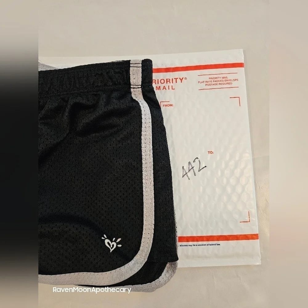 3/15$ Bundle Deal Justice Youth 16 Black Shorts